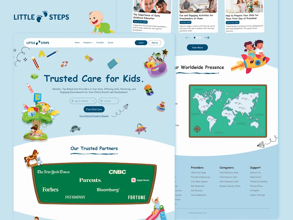 Day Care School- Hire Content Marketing Agency