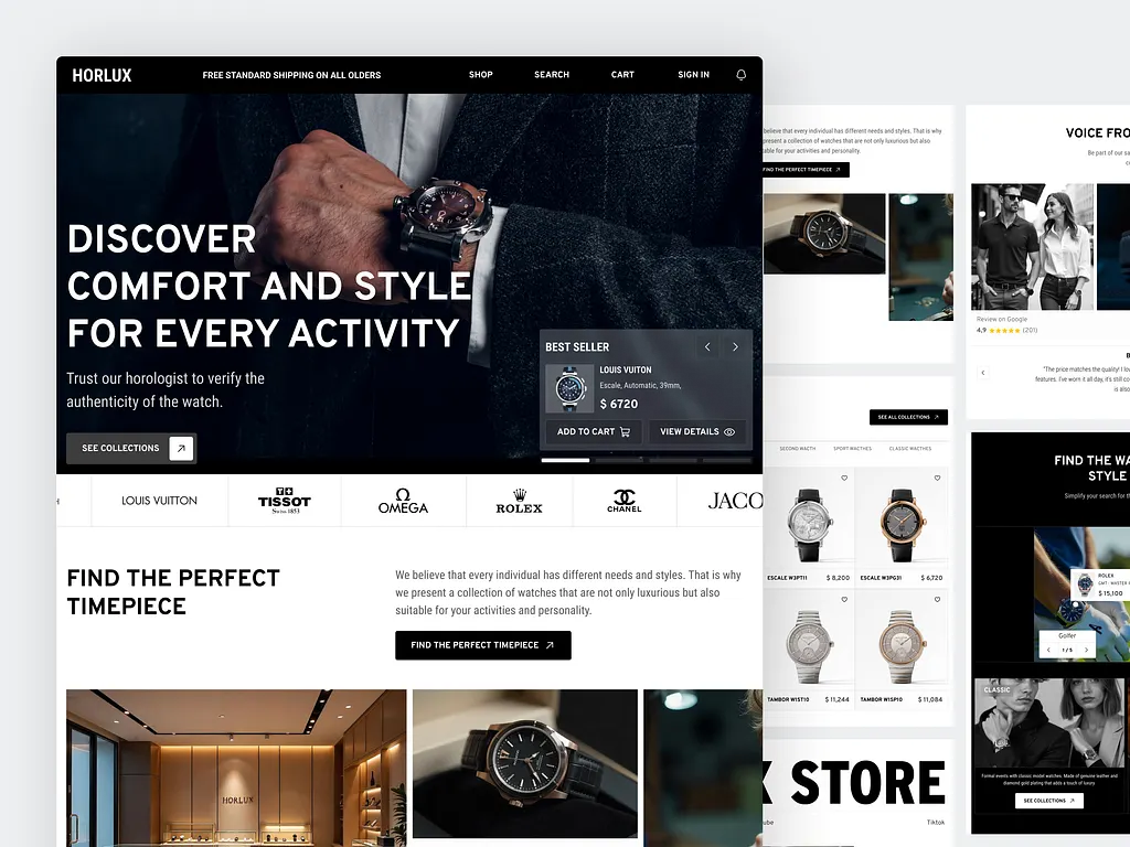 Luxury eCommerce Store in WordPress