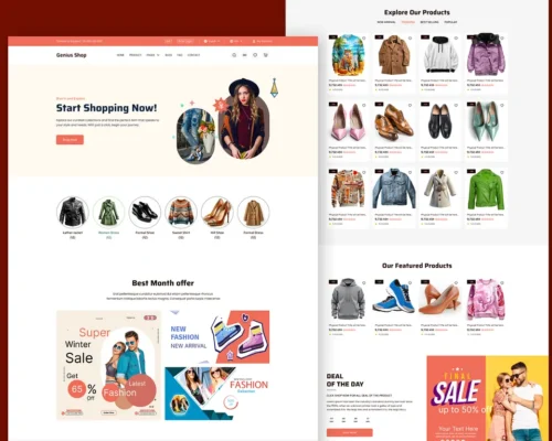 Fashion Ecommerce store with Laravel- Hire Laravel Outsource Partner