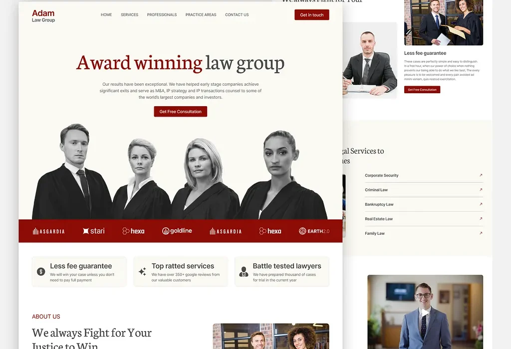 Law firm- Partnered as PPC agency
