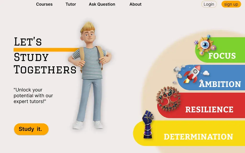 Laravel LMS for Online Tutoring Brand