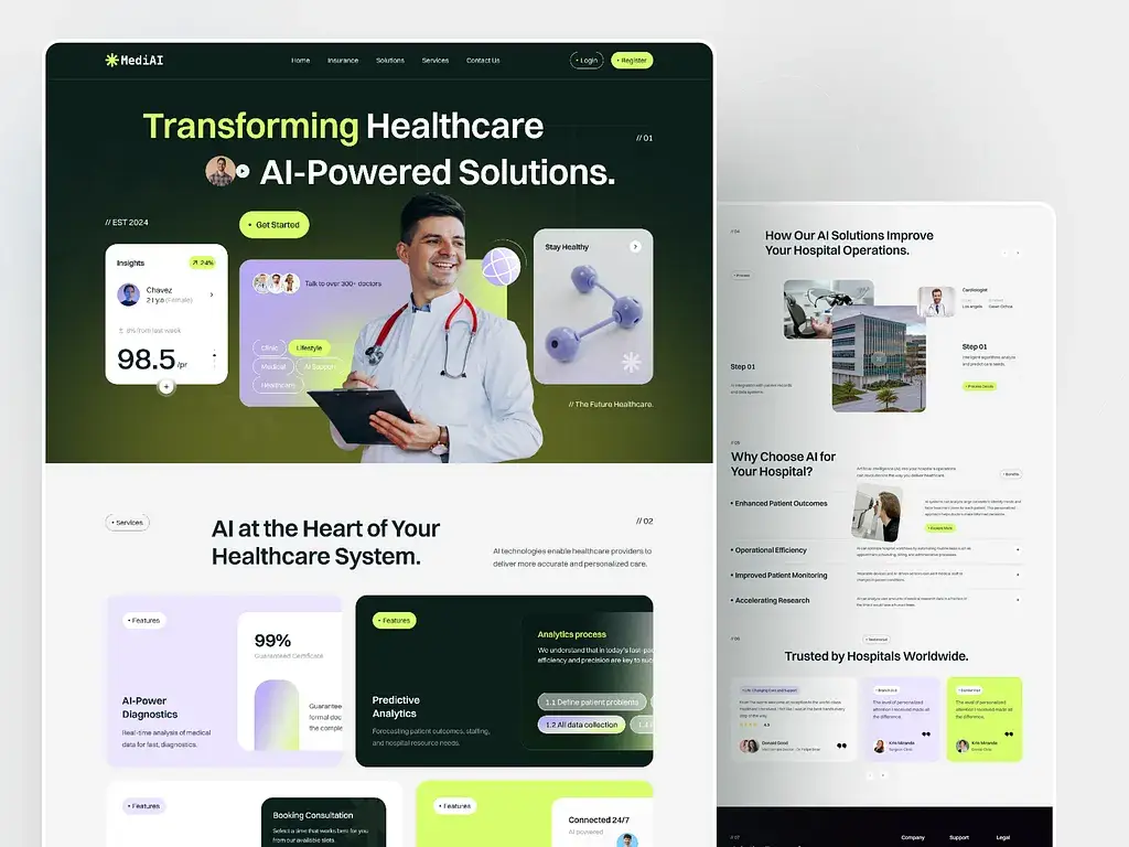 Laravel Patient Portal for Medical Group