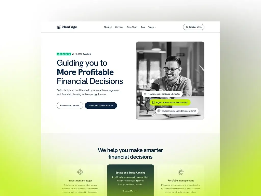 WordPress Website for Financial Advisor