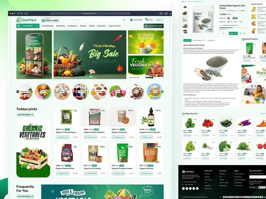 eCommerce Store for Snack Brand-Food Industry