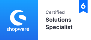 Shopware 6 Solutions Specialist